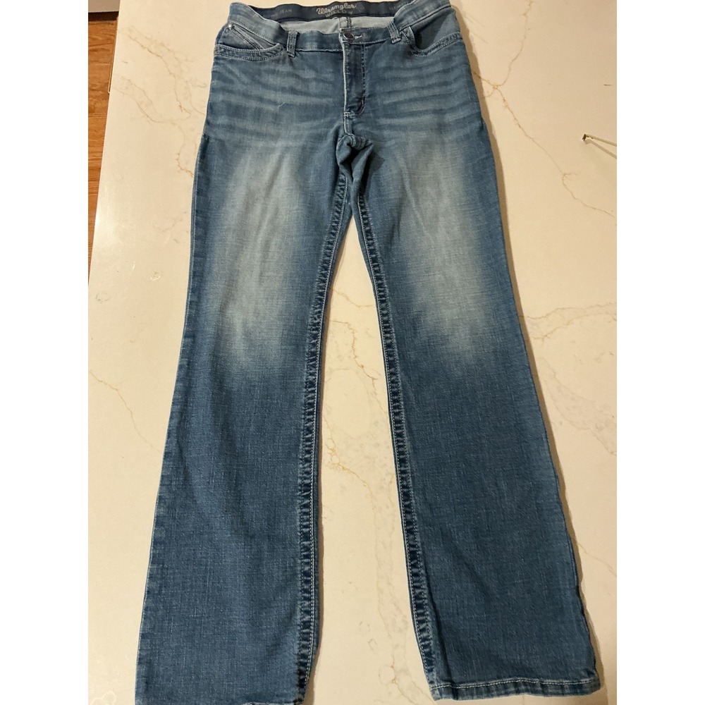 Wrangler Willow Ultimate Riding Jeans Medium Wash Bootcut Size 13x34 10WRW60DS